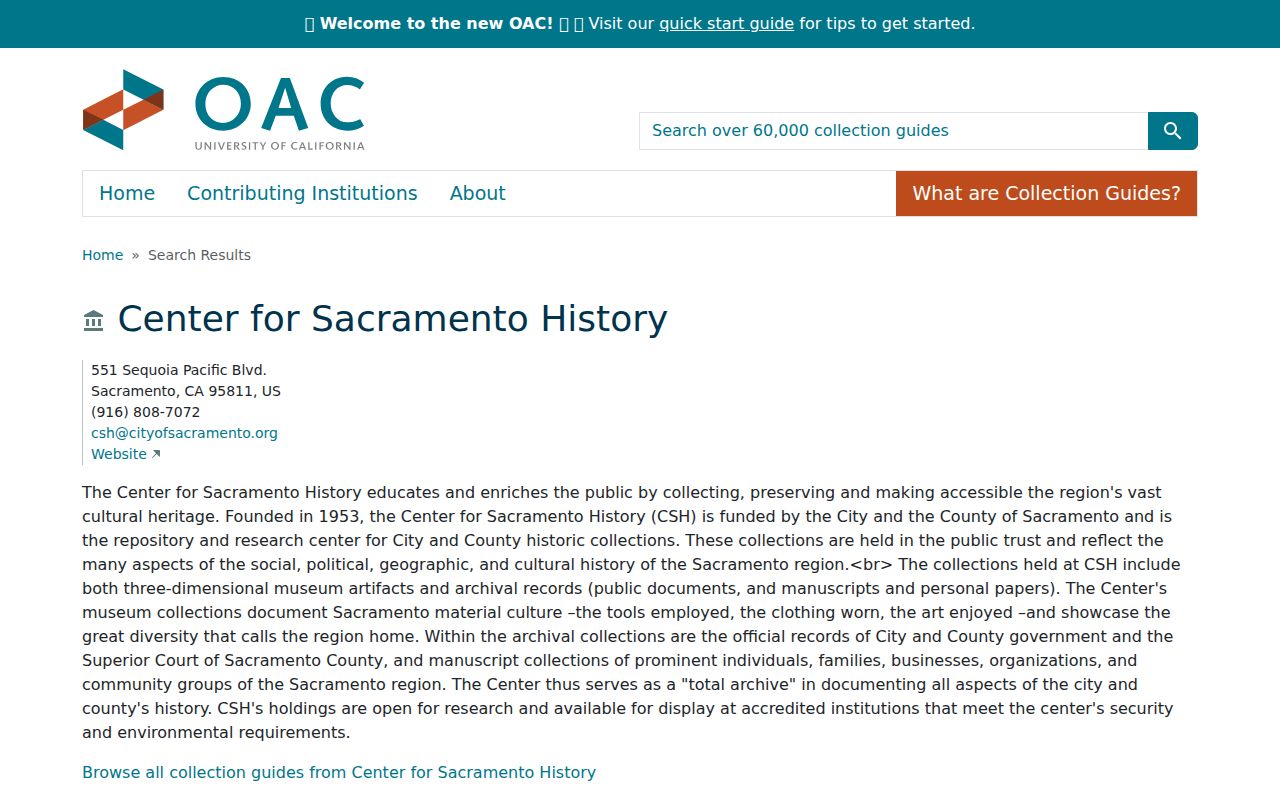 Folsom city directory Online Archive of California finding aids