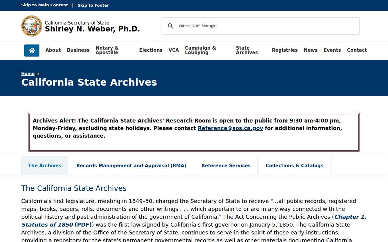 Folsom city directory California State Archives research collections